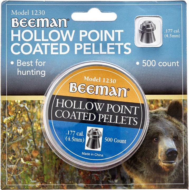1230 Beeman Пули пневм Beeman Hollow Point 4,5 мм 500 шт/уп