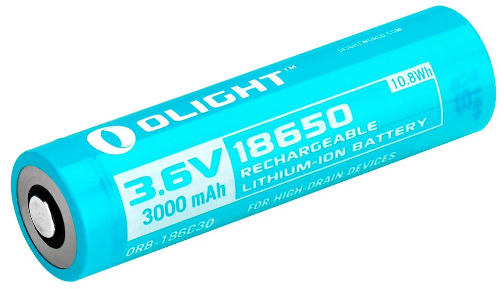 Olight ORB3-186C30 Акумуляторна батарея 18650 Li-Ion 3000mAh для H2R ORB3186C30: Купити в Україні - Добра ціна на EXIST.UA!