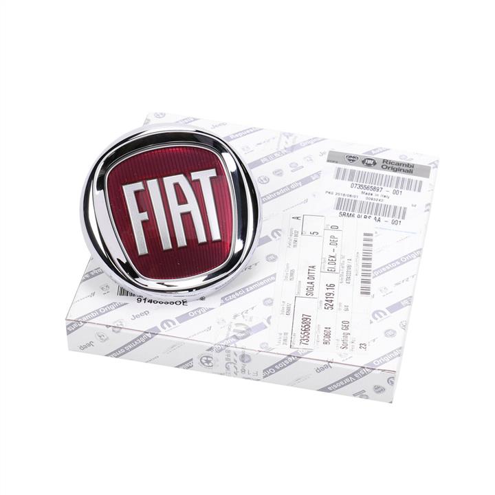 Fiat/Alfa/Lancia 735565897 Емблема 735565897: Купити в Україні - Добра ціна на EXIST.UA!