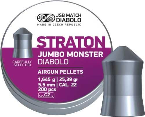 JSB 546289-200 Кулі пневматичні JSB Diabolo Straton Jumbo Monster, 200 шт / уп, 1,645 г, 5,51 мм 546289200: Купити в Україні - Добра ціна на EXIST.UA!