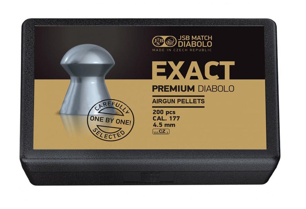 JSB Пули пневматические JSB Exact Premium, 200 шт&#x2F;уп, 0,547 г, 4,52 мм – цена