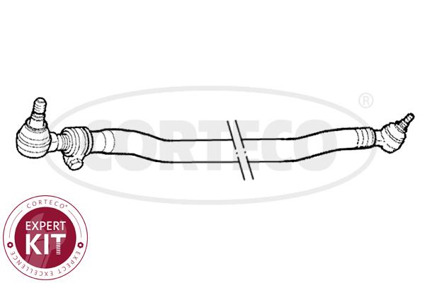 Corteco 49396146 Поперечна кермова тяга 49396146: Купити в Україні - Добра ціна на EXIST.UA!