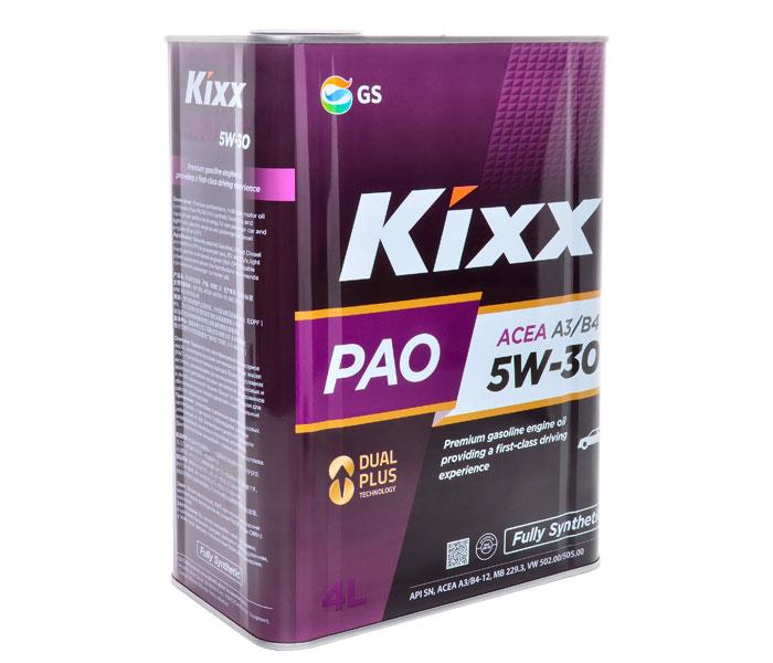 Kixx GS1131566 Моторна олива Kixx PAO 5W-30, 4л GS1131566: Купити в Україні - Добра ціна на EXIST.UA!