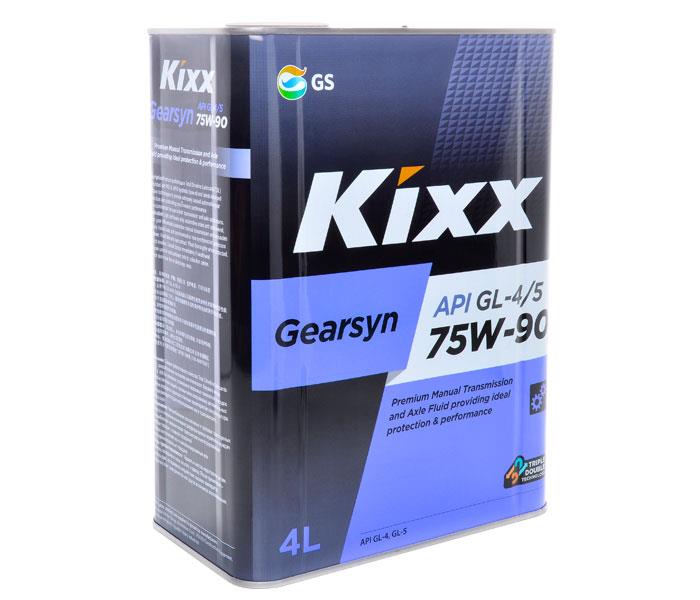 Kixx GS1131557 Олива трансміссійна КІХХ GEARSYN GL-4/5 75W-90, 4 л GS1131557: Купити в Україні - Добра ціна на EXIST.UA!
