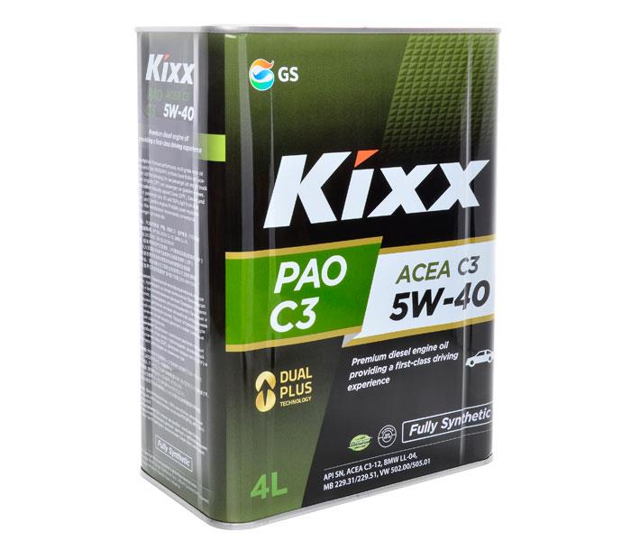Kixx GS1131319 Моторна олива Kixx PAO 5W-40, 4л GS1131319: Приваблива ціна - Купити в Україні на EXIST.UA!