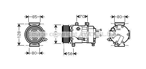 CNAK256 AVA Компрессор
