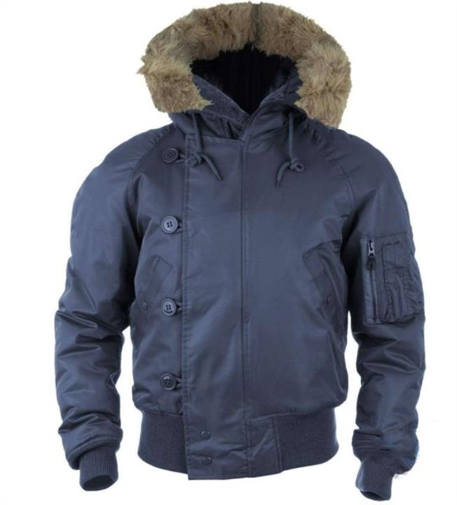 Mil-tec 10410003-S Куртка зимова льотна №2В Аляска Navy, S 10410003S: Купити в Україні - Добра ціна на EXIST.UA!