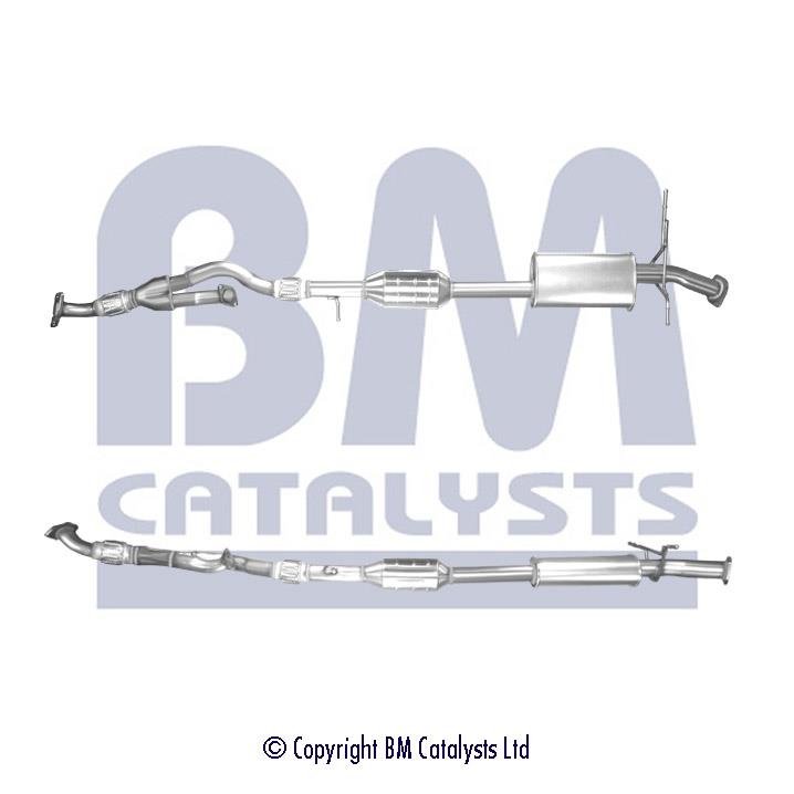BM Catalysts FK91378 Комплект монтажний системи випуску відпрацьованих газів FK91378: Купити в Україні - Добра ціна на EXIST.UA!