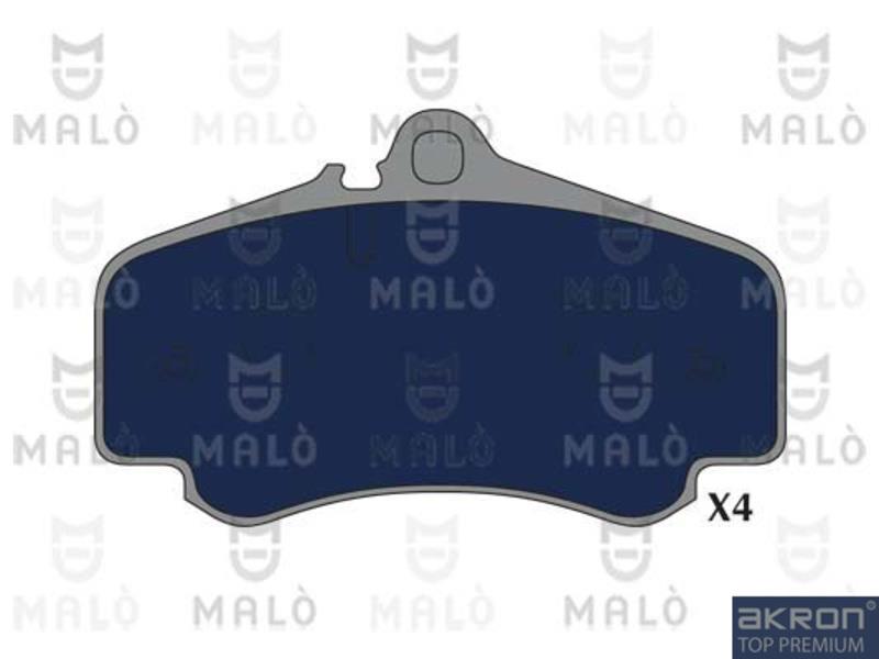 Malo 1051232 Гальмівні колодки, комплект 1051232: Купити в Україні - Добра ціна на EXIST.UA!