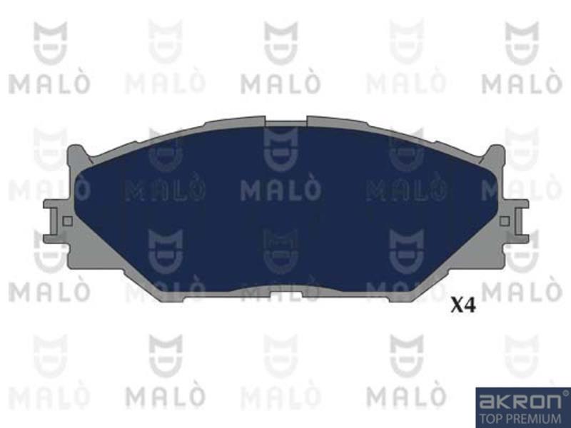 Malo 1051326 Гальмівні колодки, комплект 1051326: Купити в Україні - Добра ціна на EXIST.UA!