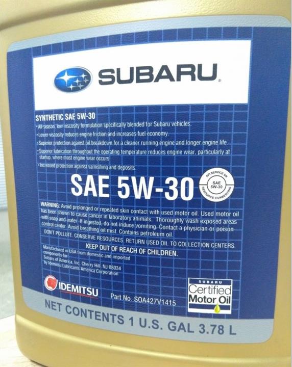 Купити Subaru SOA427V1415 за низькою ціною в Україні!