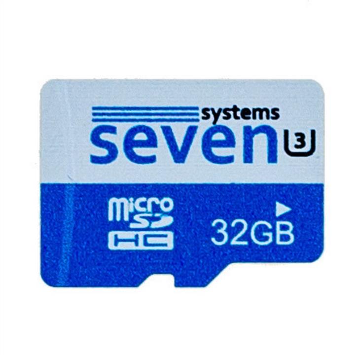 Seven System 27844 Карта пам'яті SEVEN Systems MicroSDHC 32GB U3 27844: Приваблива ціна - Купити в Україні на EXIST.UA!