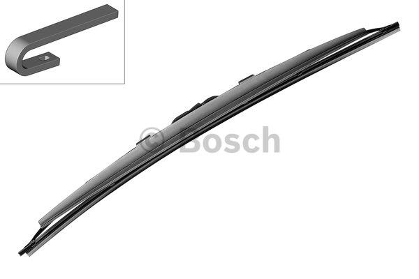 Щітка склоочисника каркасна Bosch Twin Spoiler 600 мм (24&quot;) Bosch 3 397 004 592