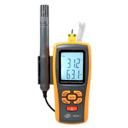 GM1361X Benetech Термогигрометр, термопара, Bluetooth 0-100%, -10-50°C
