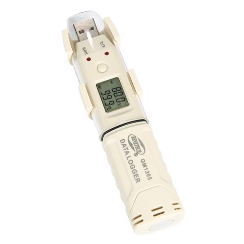 GM1365 Benetech Регистратор данных влажности и температуры, USB, 0-100%, -30-80°C