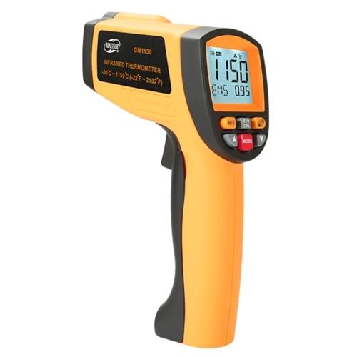 GM1150 Benetech Бесконтактный инфракрасный термометр (пирометр) -30-1150°C, 20:1, EMS0,1-1