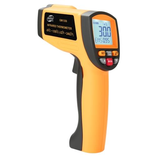 GM1350 Benetech Бесконтактный инфракрасный термометр (пирометр) -30-1350°C, 50:1, EMS0,1-1