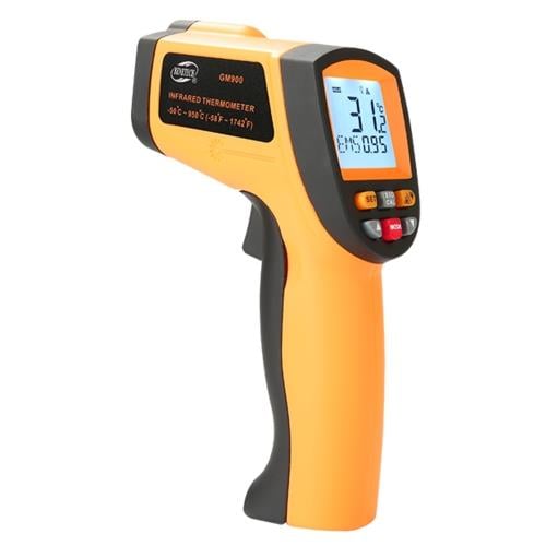 GM900 Benetech Бесконтактный инфракрасный термометр (пирометр) -50-950°C, 12:1, EMS0,1-1
