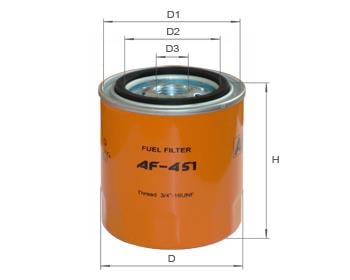 Alpha Filter AF 451 Фільтр палива AF451: Купити в Україні - Добра ціна на EXIST.UA!