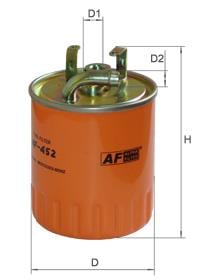 Alpha Filter AF 452 Фільтр палива AF452: Купити в Україні - Добра ціна на EXIST.UA!