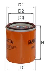Alpha Filter AF 265 Фільтр масляний AF265: Купити в Україні - Добра ціна на EXIST.UA!