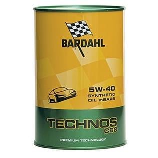 Bardahl 314040 Моторна олива Bardahl Technos C60 5W-40, 1л 314040: Купити в Україні - Добра ціна на EXIST.UA!