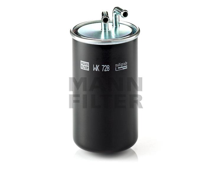 Mann-Filter WK 728 Фільтр палива WK728: Купити в Україні - Добра ціна на EXIST.UA!