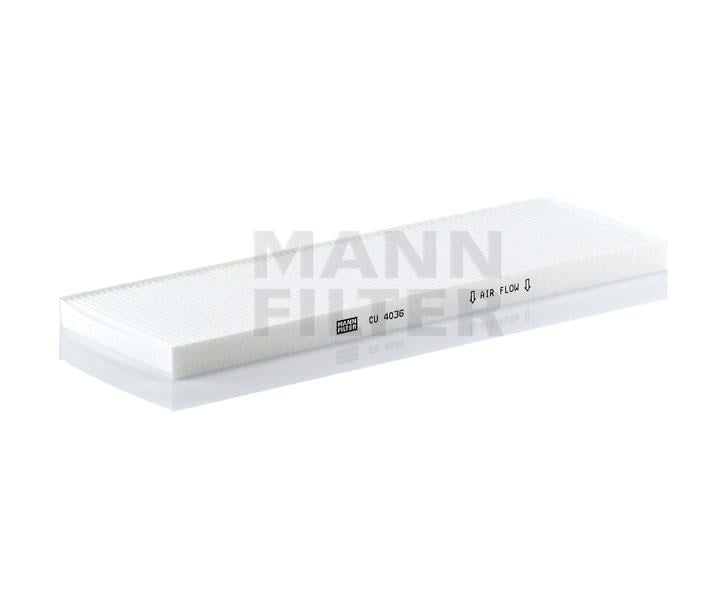Mann-Filter CU 4036 Фільтр салону CU4036: Купити в Україні - Добра ціна на EXIST.UA!