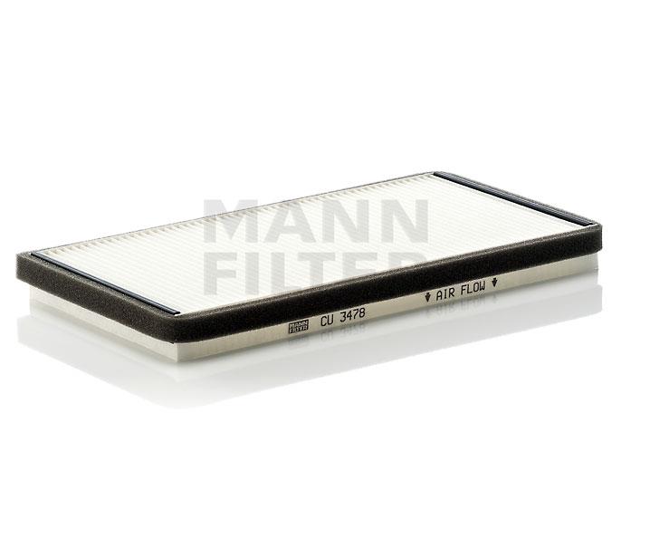 Mann-Filter CU 3478 Фільтр салону CU3478: Купити в Україні - Добра ціна на EXIST.UA!