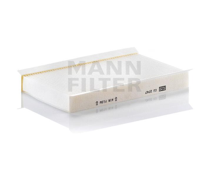 Mann-Filter CU 2747 Фільтр салону CU2747: Купити в Україні - Добра ціна на EXIST.UA!