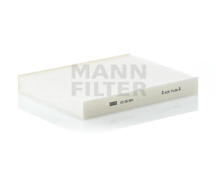 Mann-Filter CU 26 001 Фільтр салону CU26001: Купити в Україні - Добра ціна на EXIST.UA!