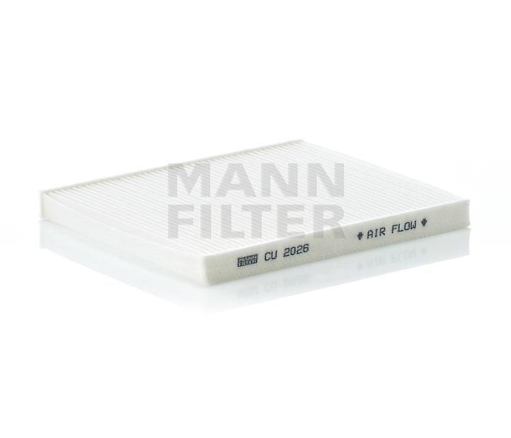 Mann-Filter CU 2026 Фільтр салону CU2026: Приваблива ціна - Купити в Україні на EXIST.UA!