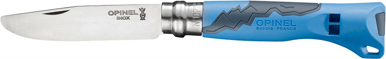 001898 Opinel Ніж Opinel №7 Outdoor Junior. Колір блакитний