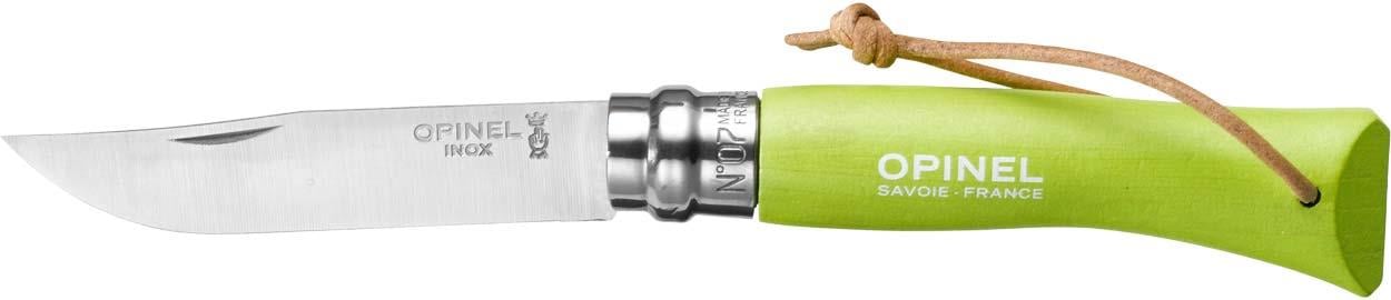 002207 Opinel Ніж Opinel №7 Inox Trekking світло-зелений