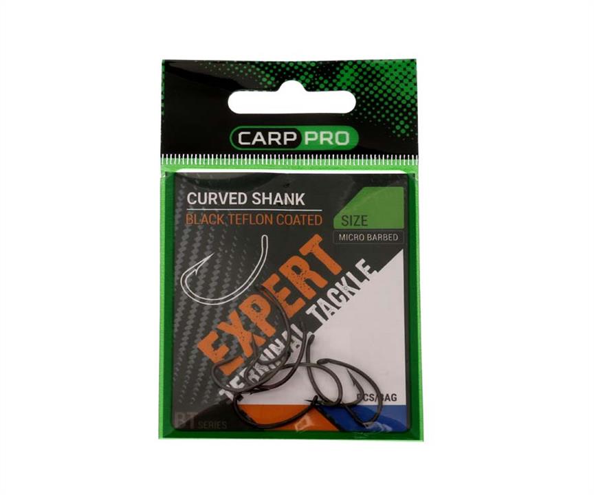 Carp-Pro CPCSHT6 CARP PRO Гачок Короповий CURVED SHANK № 6 Black Teflon CPCSHT6: Купити в Україні - Добра ціна на EXIST.UA!