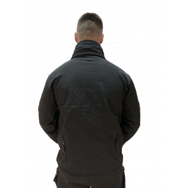 Куртка Soft Shell з капюшоном що ховається чорна M ESDY 3555698-M