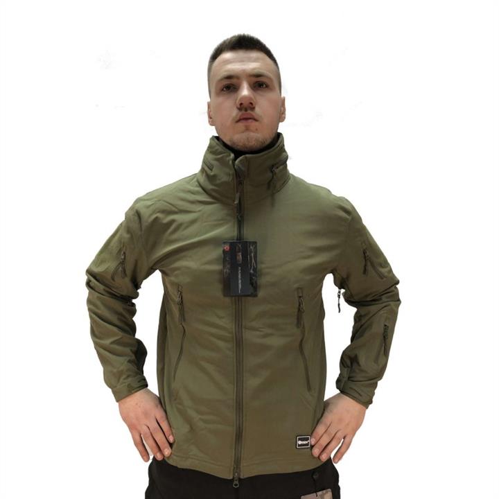 ESDY Куртка Soft Shell з капюшоном що ховається олива XXXL – ціна