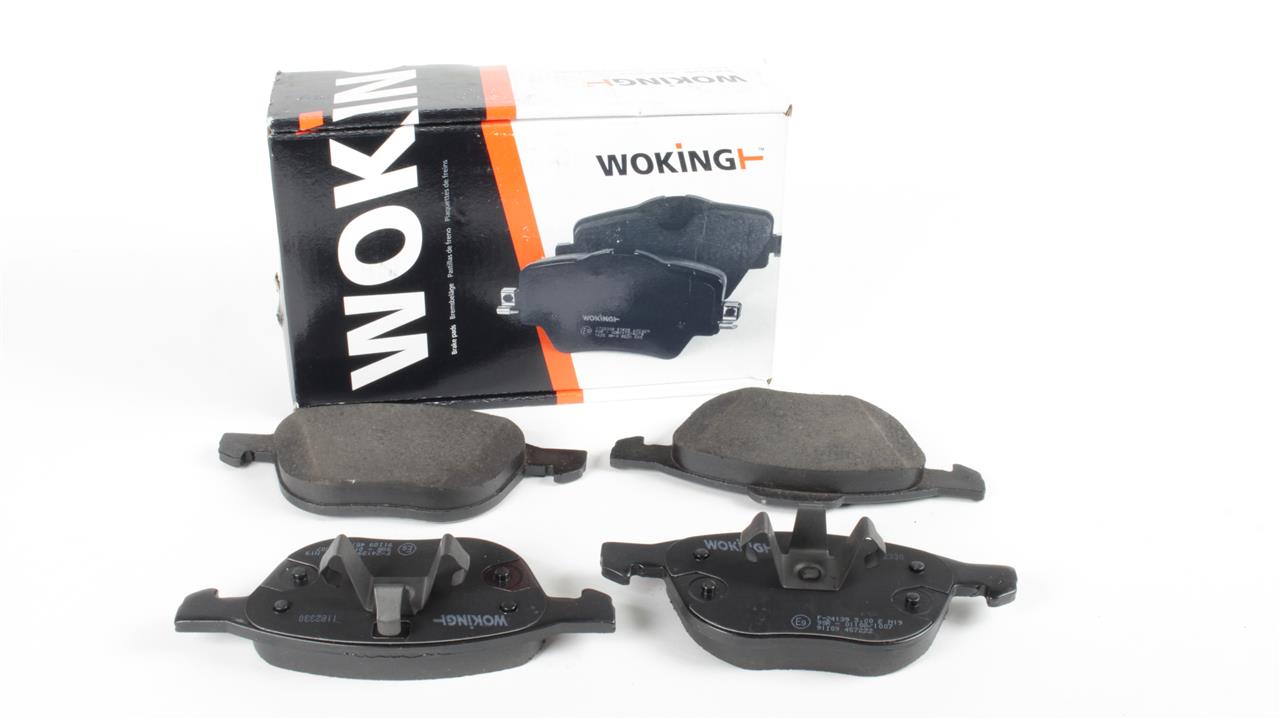 Тормозные колодки дисковые, комплект Woking P11823.30