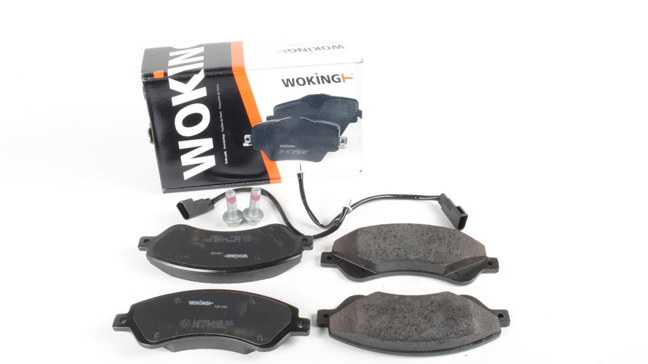 Тормозные колодки дисковые, комплект Woking P13513.02