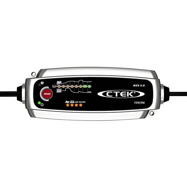 Ctek 56-998 Зарядний пристрій CTEK MXS 5.0 12V, 1,2/110Ah, зарядний струм 5А 56998: Купити в Україні - Добра ціна на EXIST.UA!