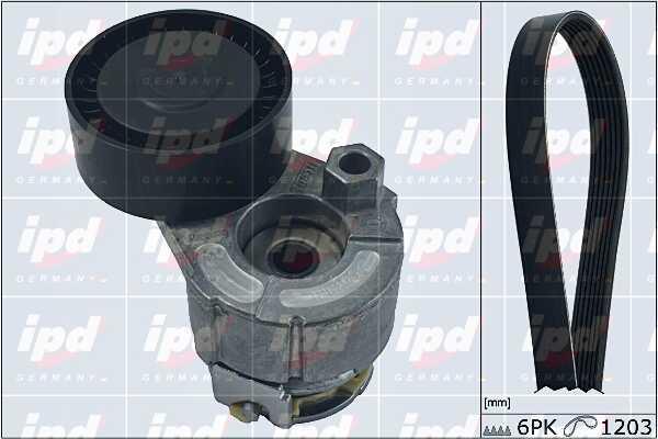 IPD 20-1845 Комплект ременя генератора 201845: Купити в Україні - Добра ціна на EXIST.UA!