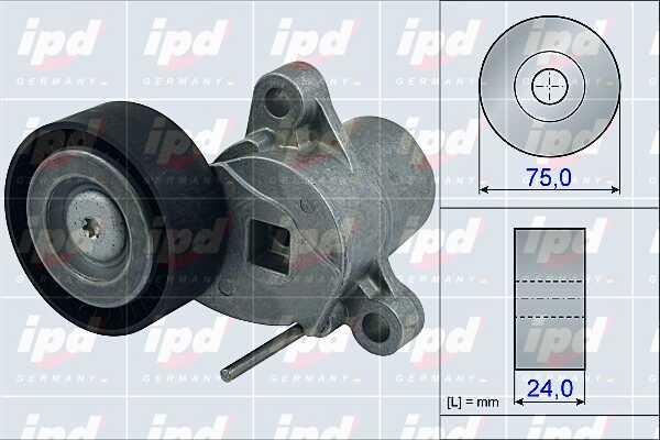IPD 15-3988 Натягувач ременя приводного 153988: Купити в Україні - Добра ціна на EXIST.UA!