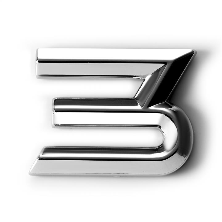 30308 МАК Украина 3D-цифра "3" гранню