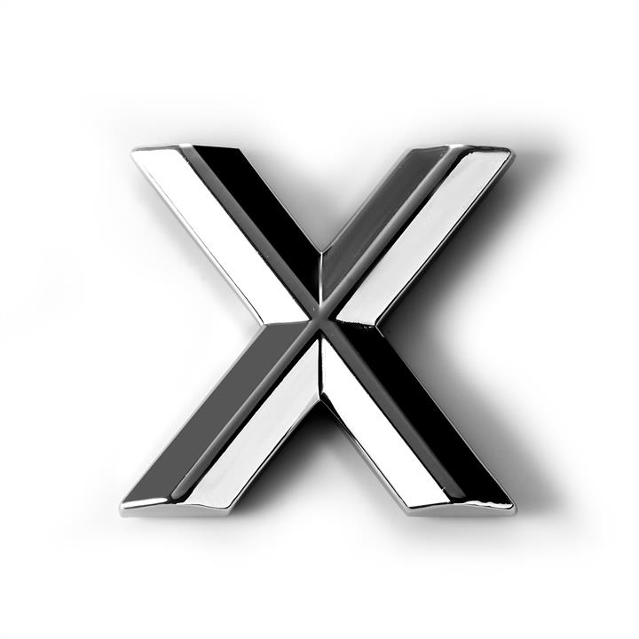 30303 МАК Украина 3D-буква "X" гранню