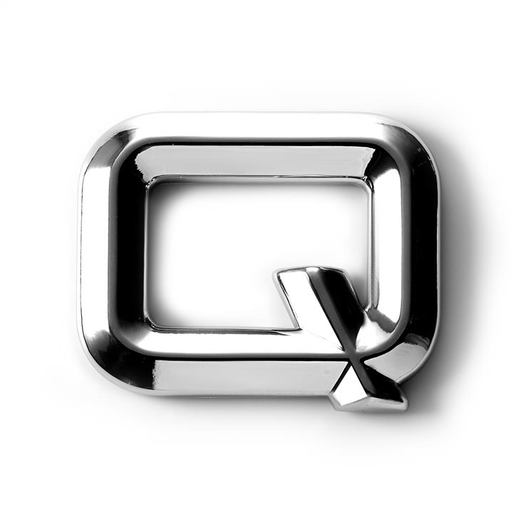 30296 МАК Украина 3D-буква "Q" гранню