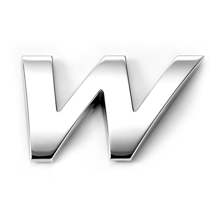 30262 МАК Украина 3D- буква: "W" нахил. мала