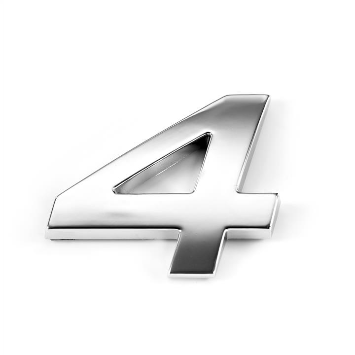 30224 МАК Украина 3D- знак: "4" нахил.