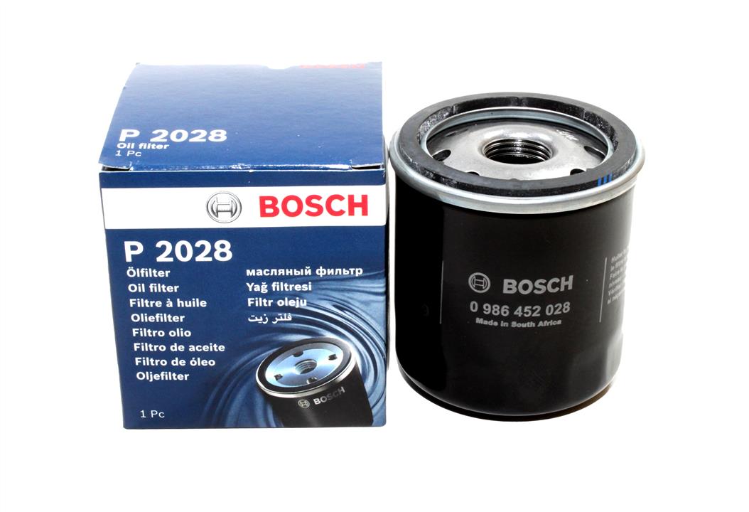 Фільтр масляний Bosch 0 986 452 028