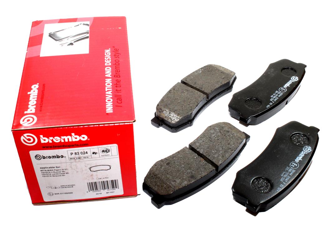 Купити Brembo P83024 – суперціна на EXIST.UA!