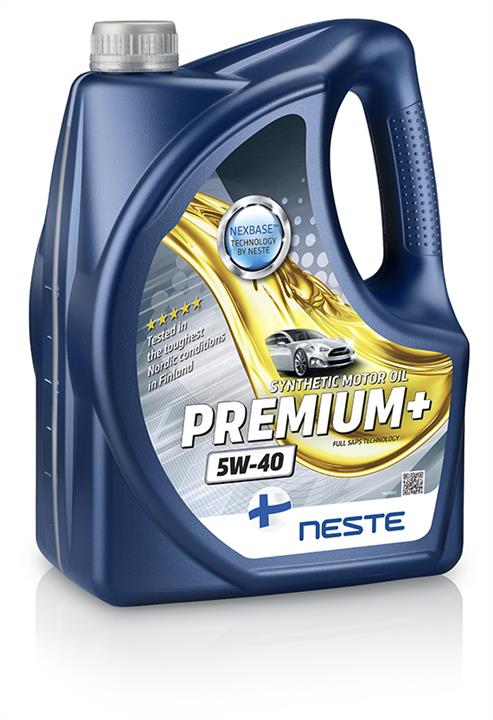 Neste 116545 Моторна олива Neste Premium+ 5W-40, 4л 116545: Приваблива ціна - Купити в Україні на EXIST.UA!